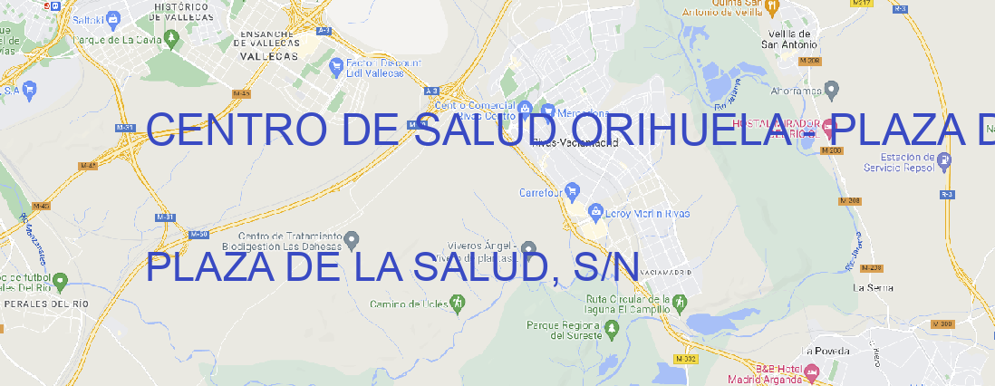 Oficina CENTRO DE SALUD ORIHUELA - PLAZA DE LA SALUD Orihuela